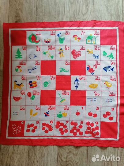 Платок детский с азбукой СССР