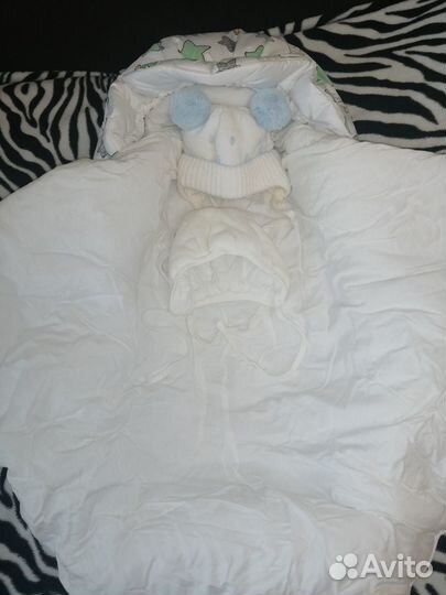 Конверт на выписку зимний