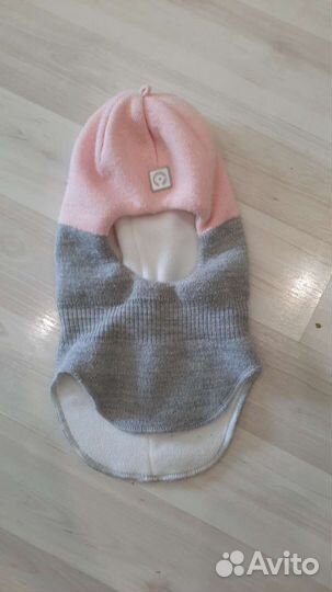 Шапка шлем для девочки
