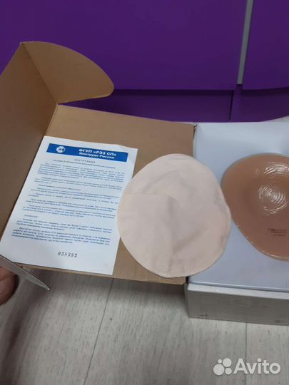 Экзопротез молочной железы из силикона