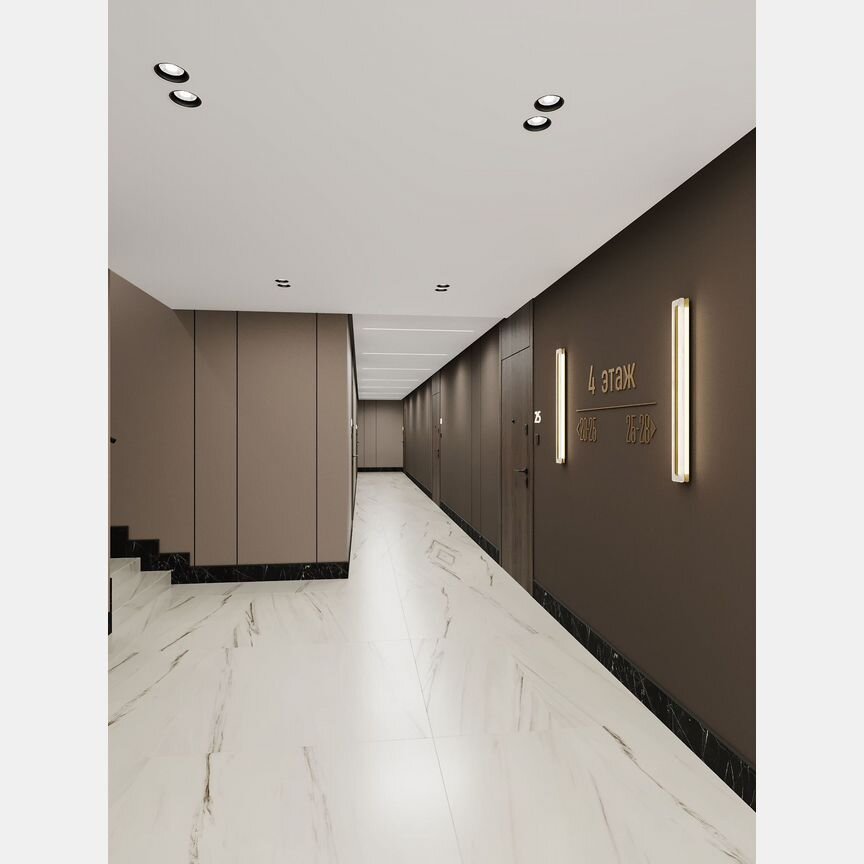 2-к. квартира, 53,5 м², 2/7 эт.
