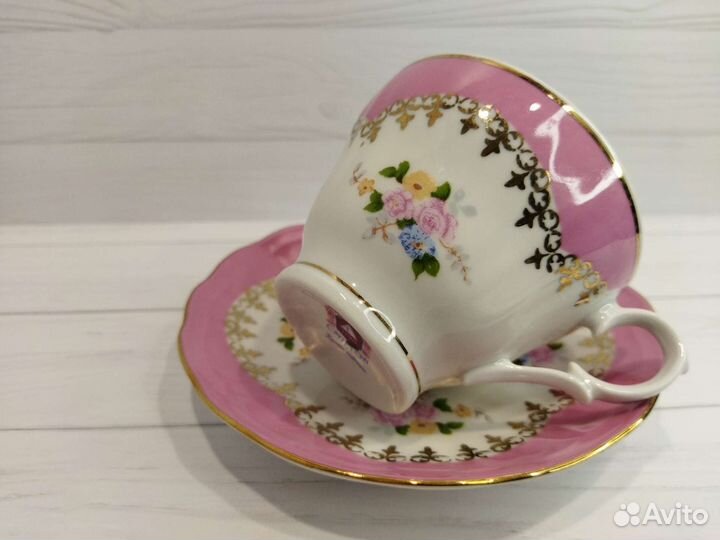 Чашка с блюдцем