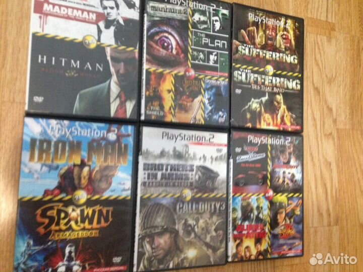 Игры на PlayStation2, только на прошитую