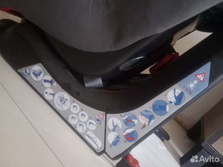 Детское автокресло 9 до 18 кг isofix