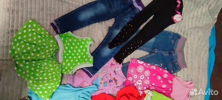 Вещи на девочку пакетом на 1,5-3г