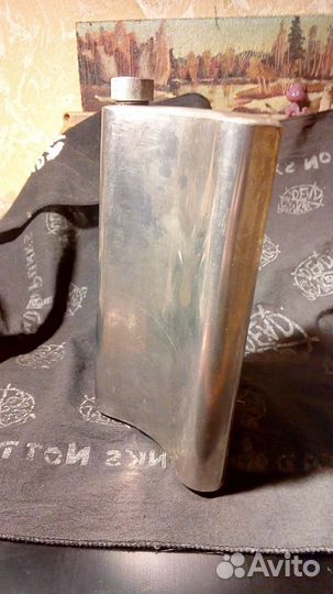 Фляжка из нержавейки СССР 0.7