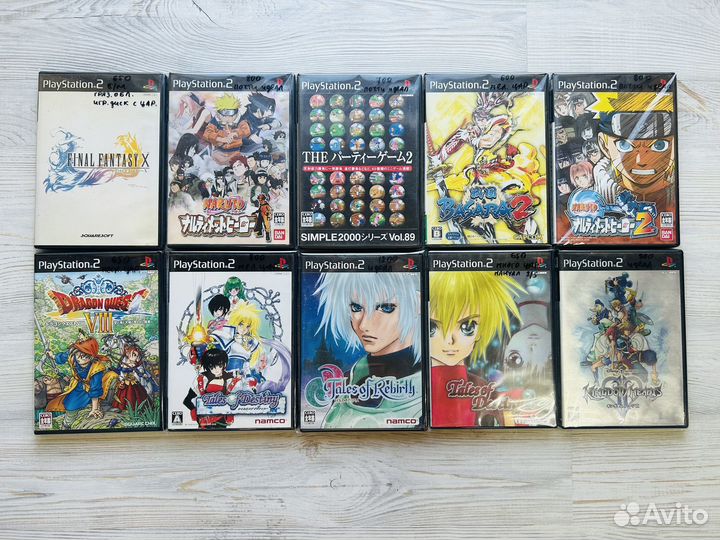 Диски PlayStation 2 лицензия ntsc J часть 2