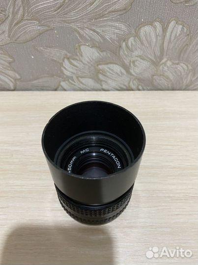 Объектив Prakticar 1:1.8
