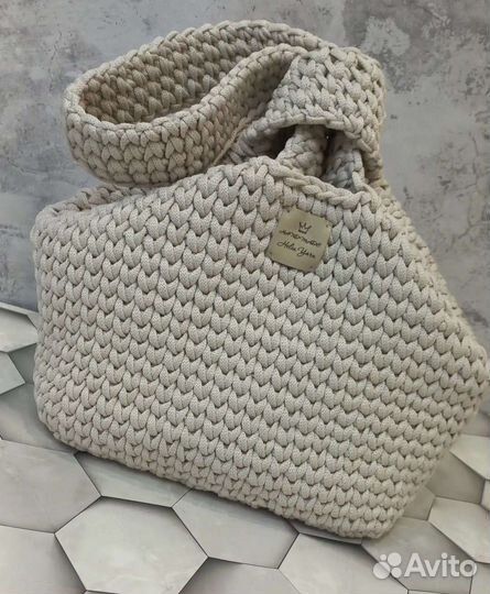 Сумка женская вязаная