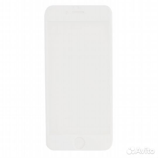 Защитное стекло для iPhone 6, 6S, белое (white) Fu