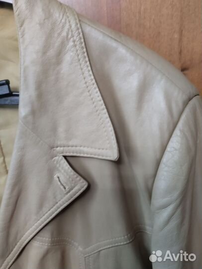 Куртка кожаная мужская 50-52 раз