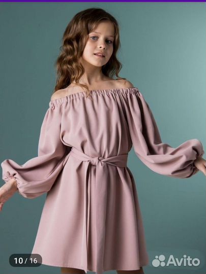 Платье для девочки 140