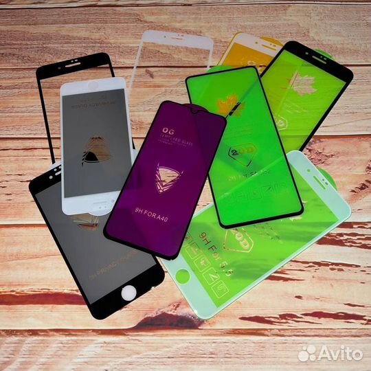 Защитные Стёкла Пленки Гидрогелевая Карбоновая