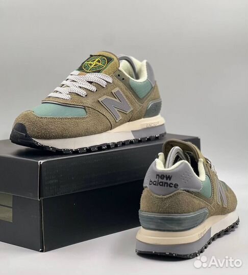 Кроссовки мужские New Balance 574 Stone Island