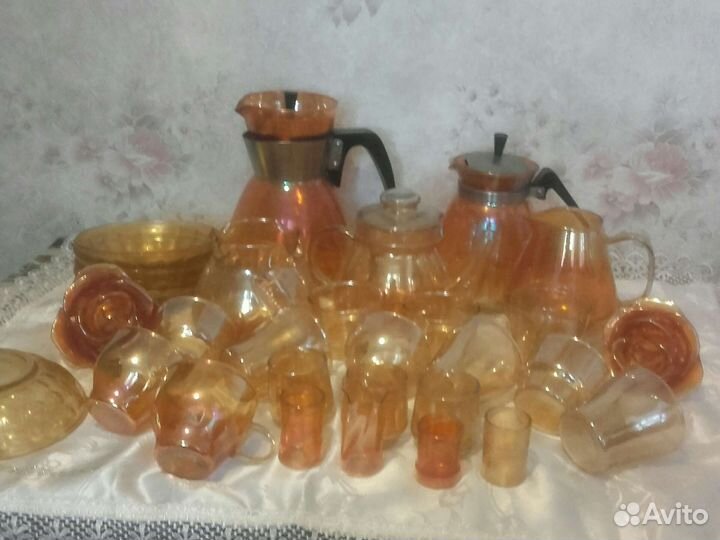 Сервиз огнеупорное стекло СССР