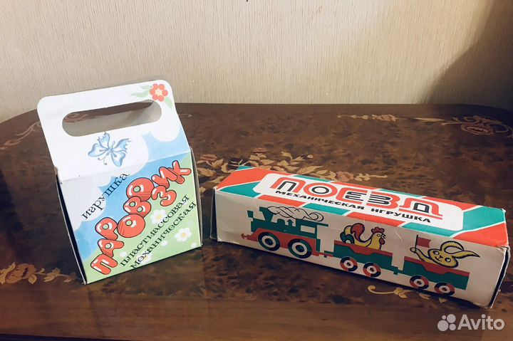 Новые механические игрушки Поезд СССР