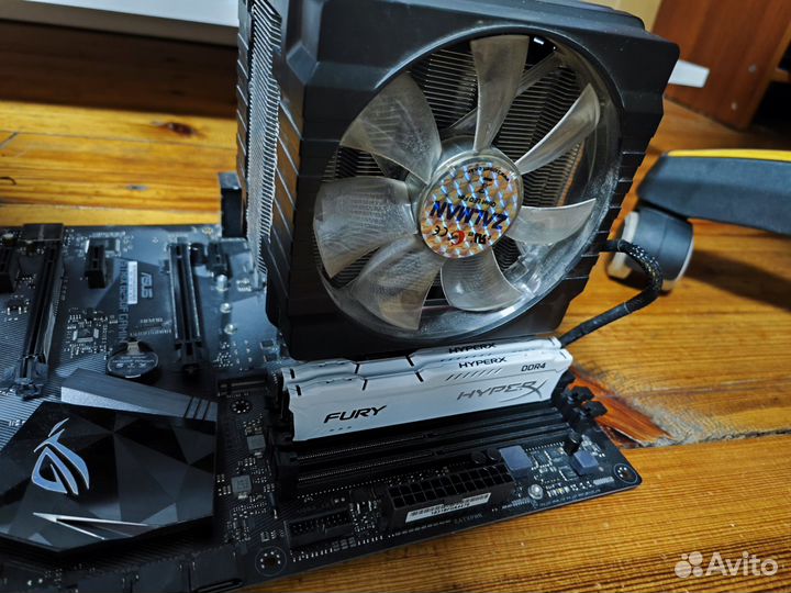 Комплект i7700k, asus strix b250f, 16gb ram