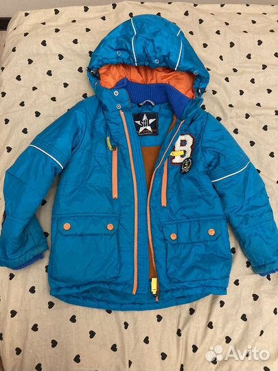 Куртка детская зимняя Шалуны, размер 110