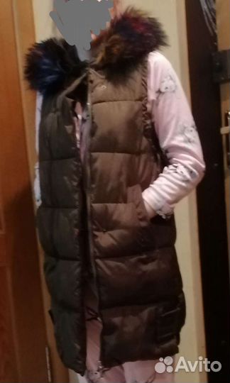 Жилетка на синтепоне женская