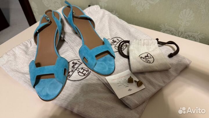 Босоножки Hermes новые оригинал 38,5