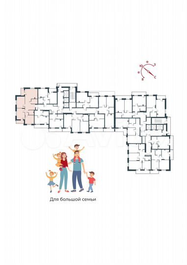 4-к. квартира, 90 м², 25/25 эт.