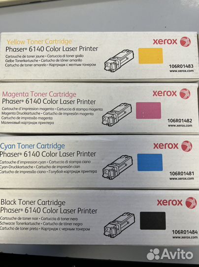 106r01483/84 картриджи для Phaser 6140