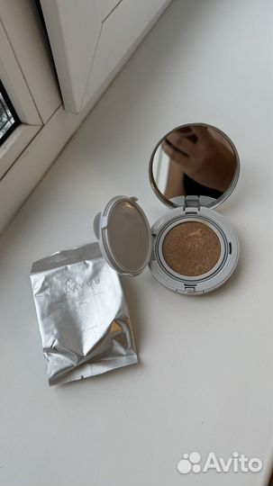 Кушон + сменный блок klavuu blue pearlsation high