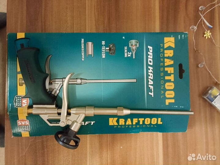 Пистолет для монтажной пены kraftool