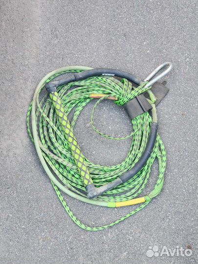 Вейкборд slingshot whip с ботинками и тросом