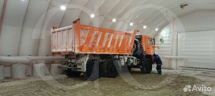 Надувной ангар