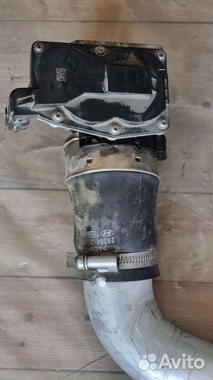 Дросельная заслонка Hyundai Santa Fe