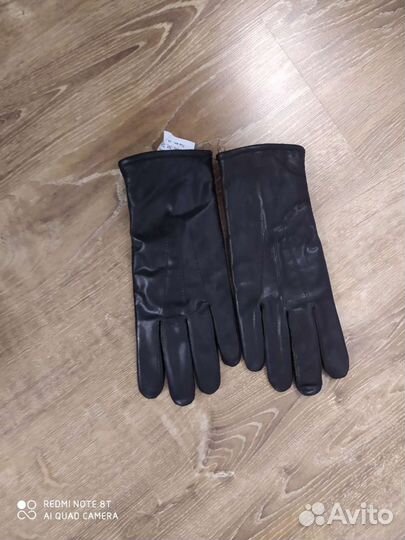 Перчатки кожаные