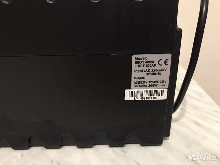 Источник бесперебойного питания powercom Raptor RP