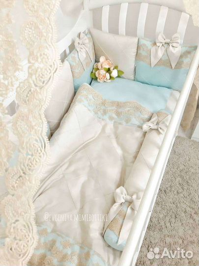 Бортики в детскую кроватку
