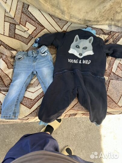 Детские вещи пакетом на мальчика 92