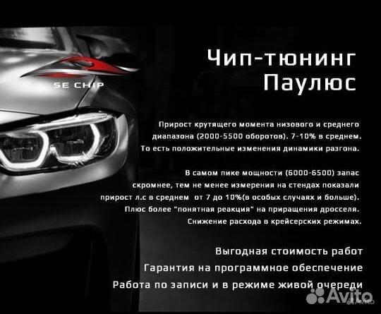 Чип-тюнинг Паулюс