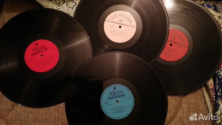 Виниловые пластинки 70-80х