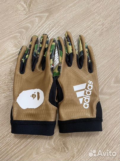 Bape x adidas A bathing APE Adizero 8.0 Gloves