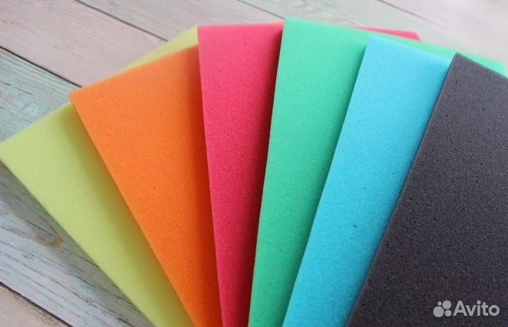 Цветной поролон