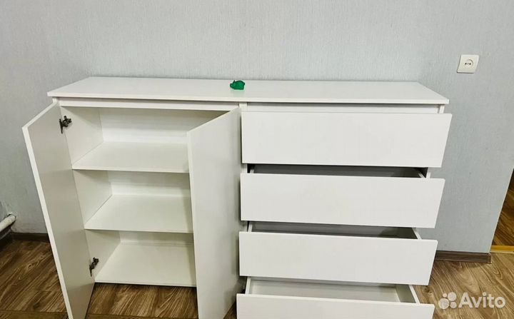 Комод большой Турин белый