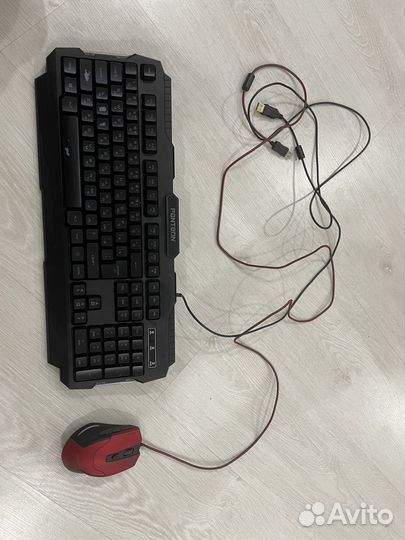 Игровые клавиатура и мышь