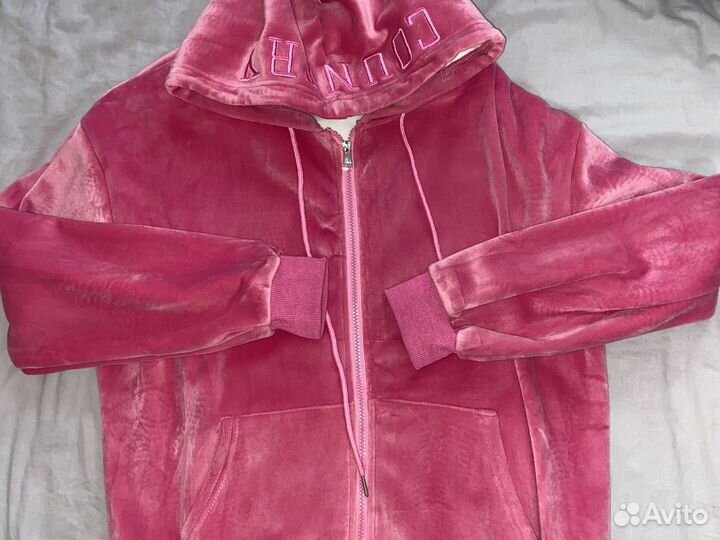 Кофта теплая с капюшоном