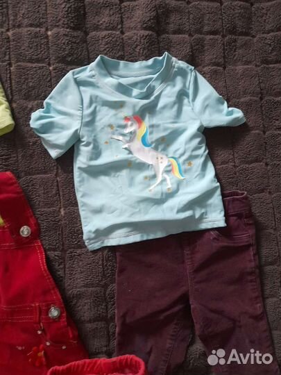 Детские вещи пакетом для девочек 80 86