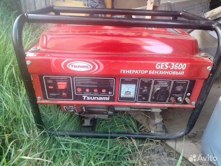 Бензогенератор Tsunami