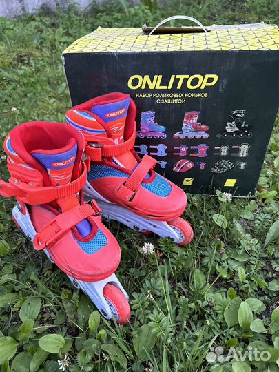 Роликовые коньки детские 30-33