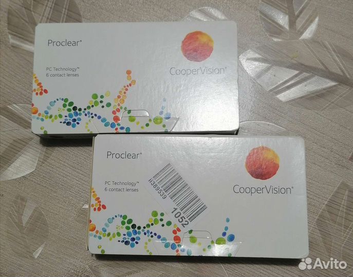 Линзы контактные