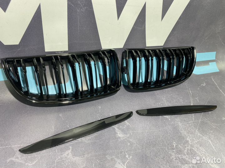 Решетка радиатора BMW E90 М стиль дорест