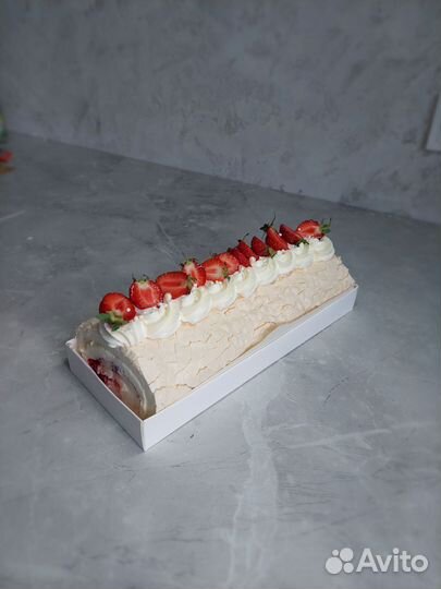 Меренговый рулет