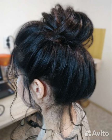 Наращивание волос, окрашивание, прически