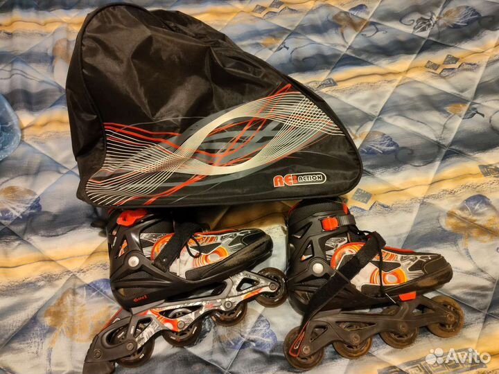 Детские ролики и защита